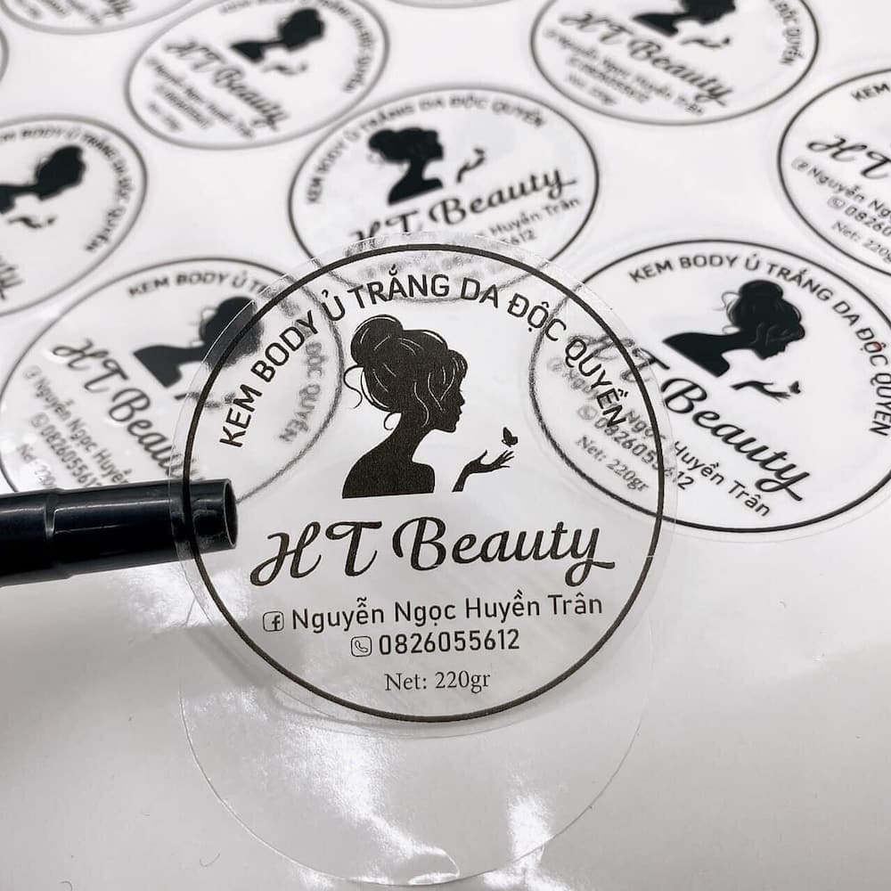 Decal trong